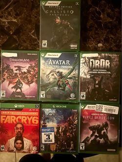 Xbox games 15 each one or 2 for $25 price firm