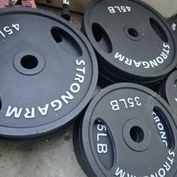 Olympic Weights, Gym Equipment, 