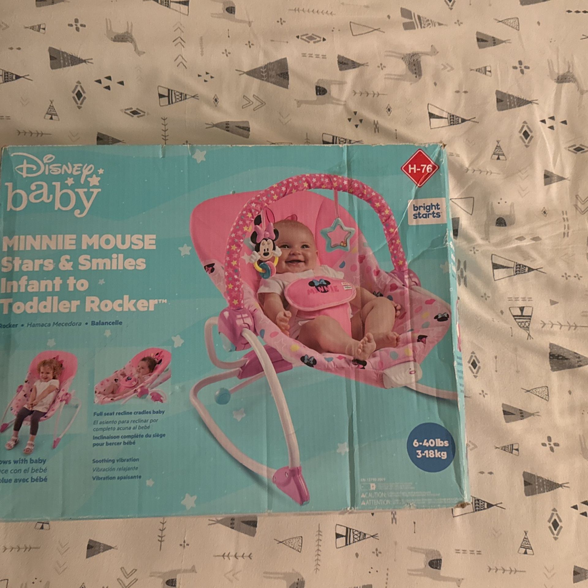 Minnie Mouse Toddler Rocker