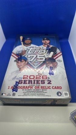 Topps Baseball 2026 Series 2 Hobby Box!