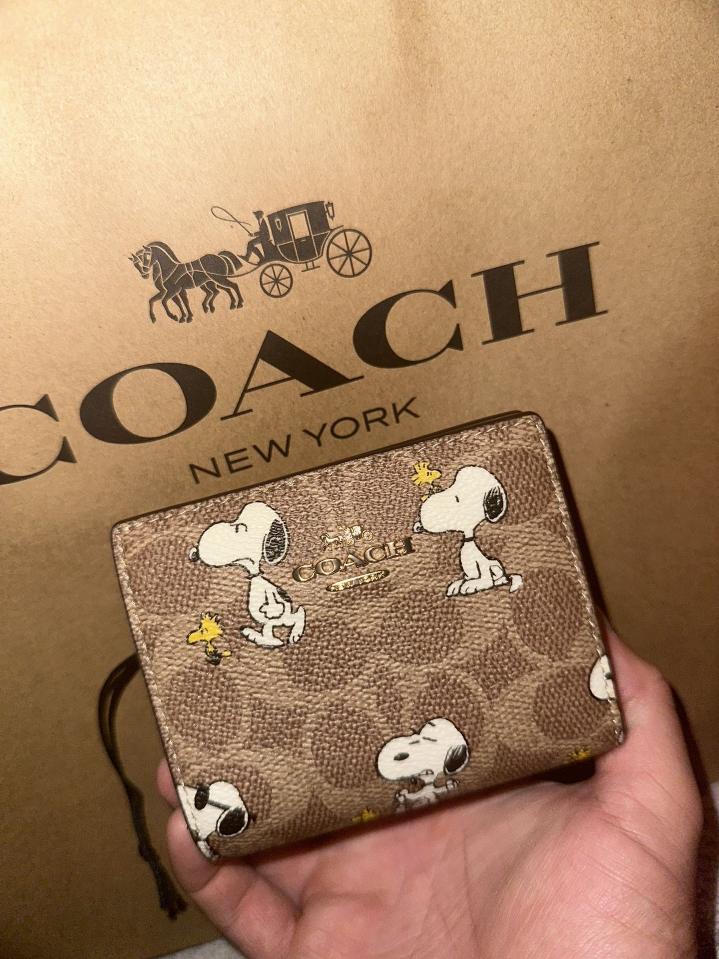 Coach x Snoopy Wallet