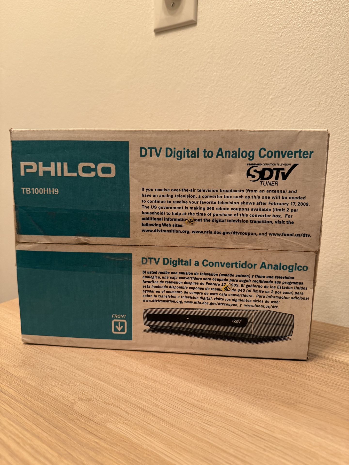 Philco DTV Digital To Analog Converter