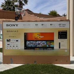 65XR50 65” Sony smart 4k mini led tv Bravia 5 
