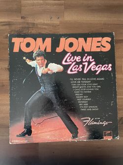 Vinyl Record Album - Tom Jones- Live Is Las Vegas