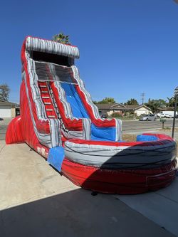 COMMERCIAL WATERSLIDES! 22FT 17.5FT 16.5FT 