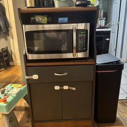 Microwave Stand And Storage 