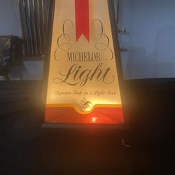 1970’s Michelob Light Beer Sign