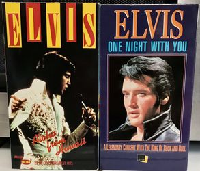 Elvis Presley VHS Tapes Rock Concert/Performance