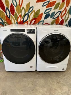Set whirlpool gas laundry