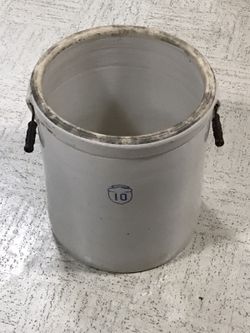 Antique Pickling Croc - 10 Gallons