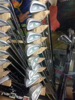 Set of golf irons
