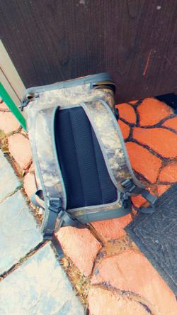 Camo Waterproof Roll-Top Backpack