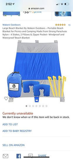 Beach blankets