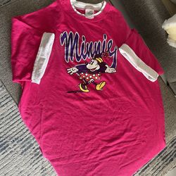 Vintage Minnie Mouse XL oversized Tshirt