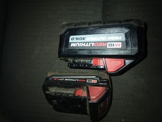 Milwaukee batteries