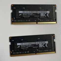 MTA 8GB Kit (4GBx2) , Memory , 2666 MT/s