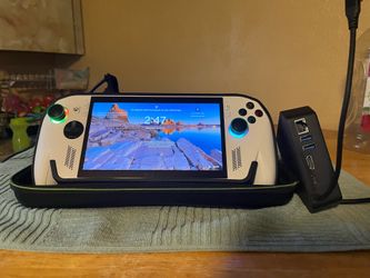 Xbox ROG ally and docking station
