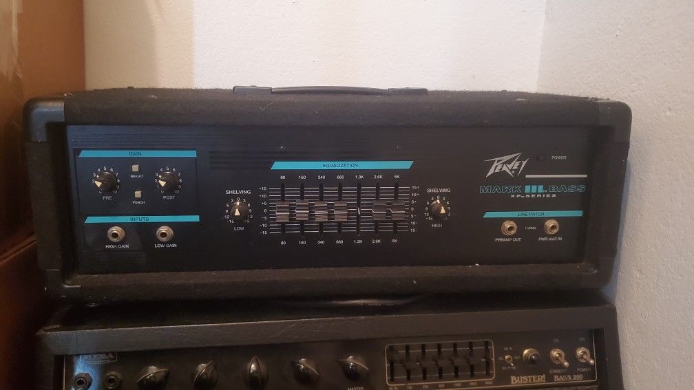 Peavey Mark III Bass Amp (150watts X2)