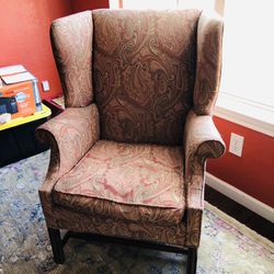 Library Wingback Chair