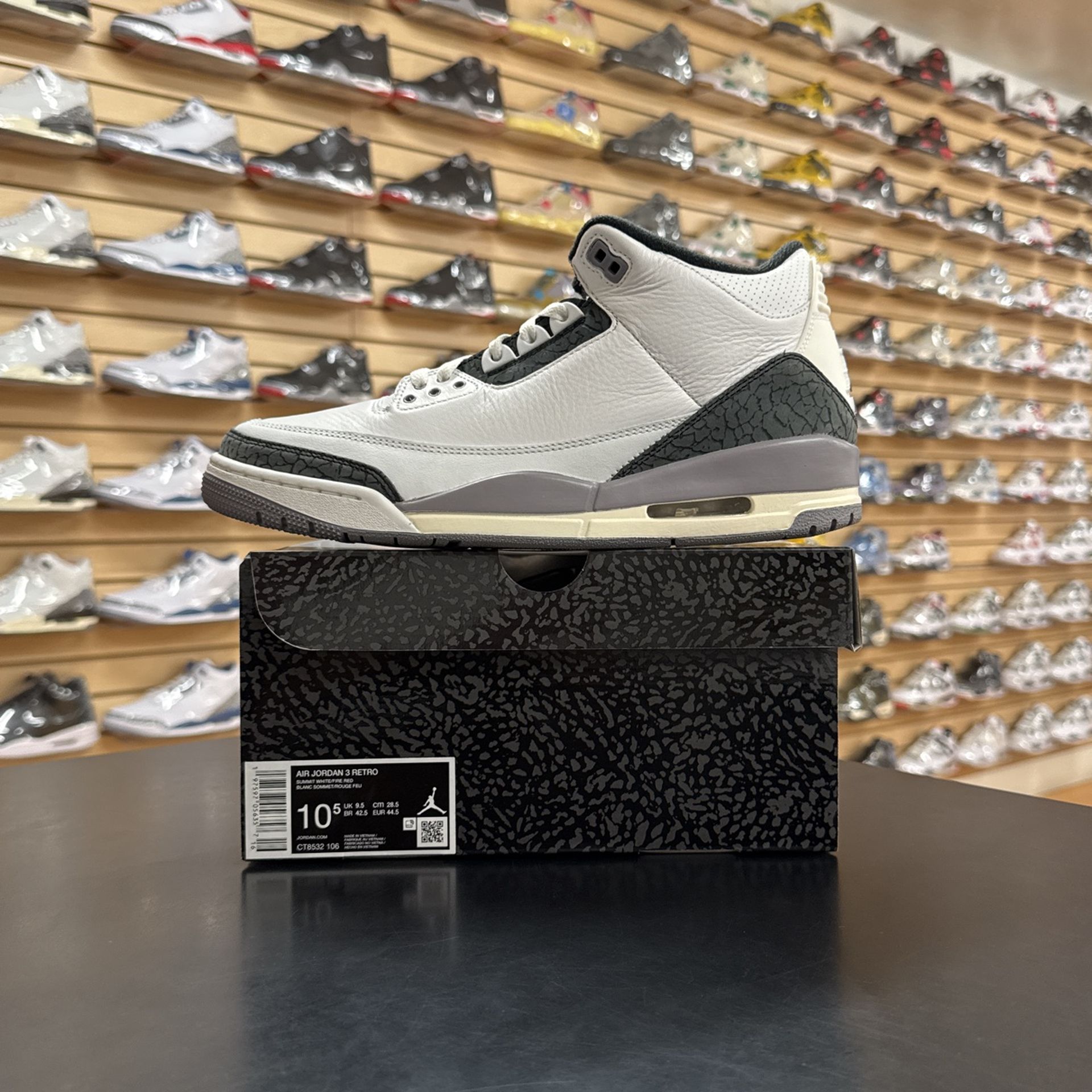 Brand New Nike Air Jordan Cement Grey Size 10.5 For $160 DS