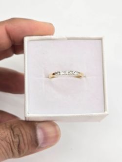 Real Diamond 14kt Gold Ring for Women