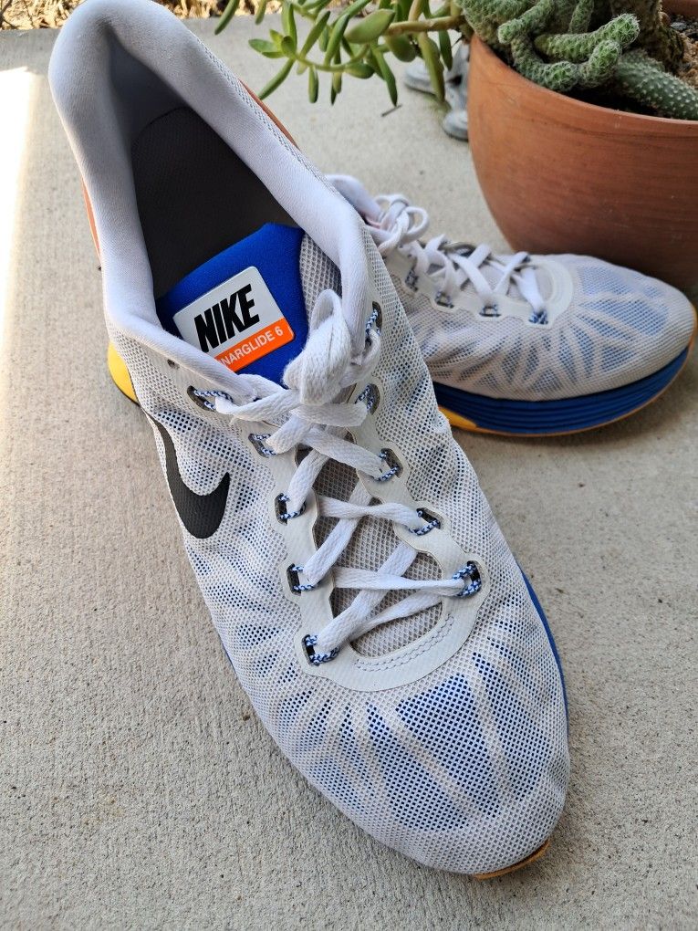 Nike LUNARGLIDE 6 Men Size 11 5 White