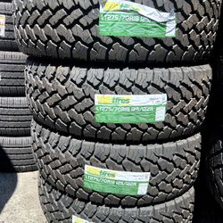 LT275/70/18 a/t New Tires #4 Tbb Mount & Balance // 4 llantas nuevas todo terreno Instaladas Y Balanceadas