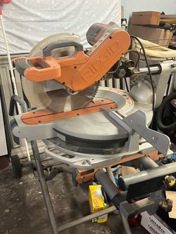 Corded 12" Miter Saw and Mobile Stand