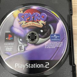 Spyro Enter The Dragonfly PS2
