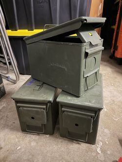 Ammo gun cans $15 /ea