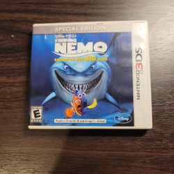 Special Edition Finding Nemo: Escape To The Big Blue Nintendo 3DS Game