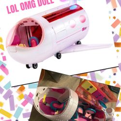 lol Omg Doll Barbie Plane Toy 
