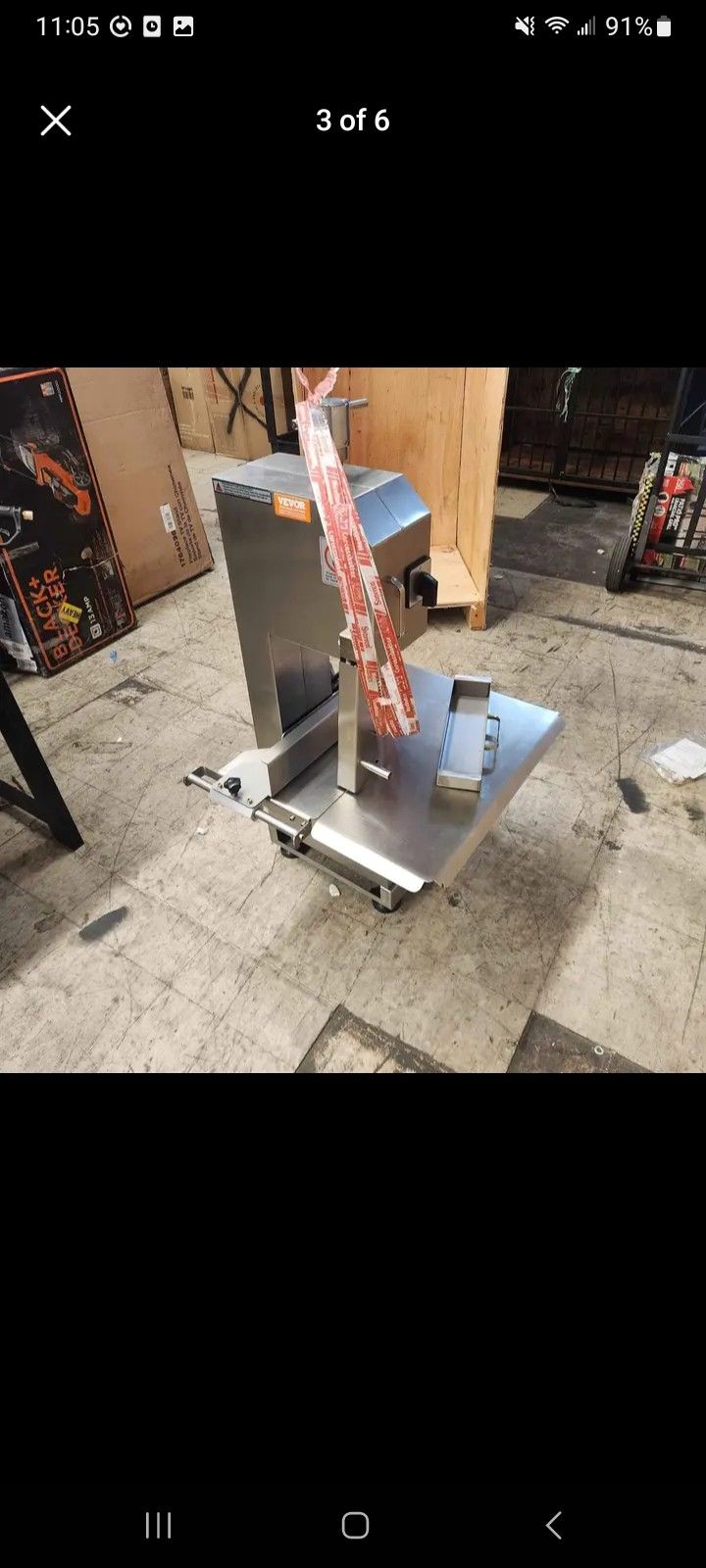 VEVOR
Commercial Electric Meat Bandsaw 2200-Watts Stainless Steel Countertop Bone Saw Machine 0-7.1 in. Thickness, Silver
600$
Pick up Mesa Alma Scho