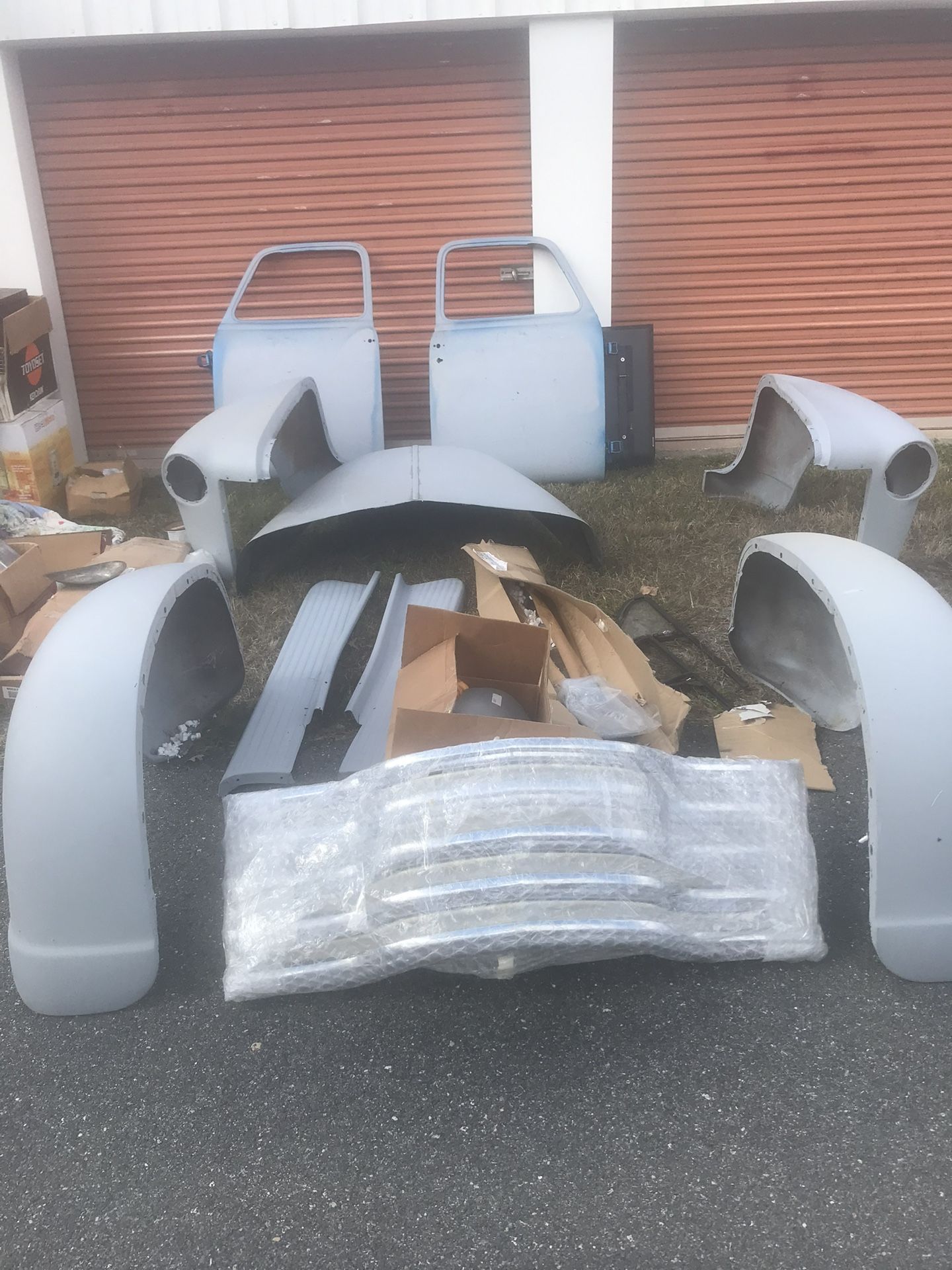 51 Chevy Restored Pick Up Body Parts