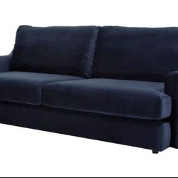 High-End VELVET ALVIN NAVY SOFA
