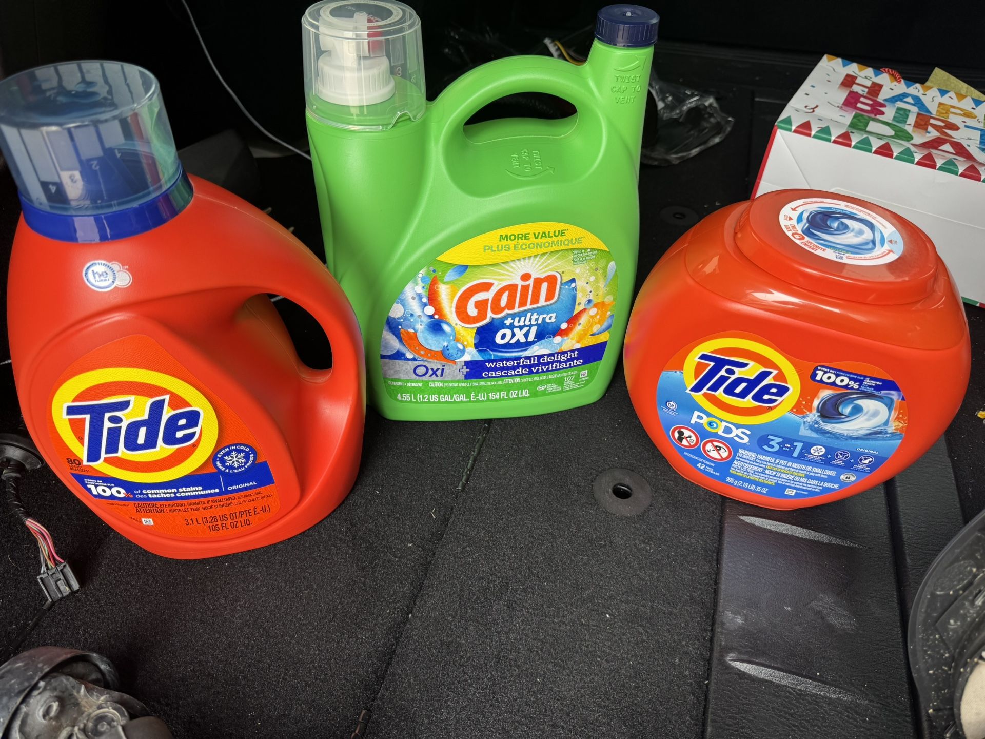 gain tide laundry detergent