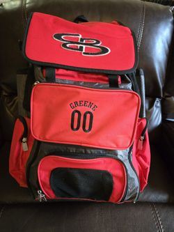 Red/Black Sports Gear Backpack