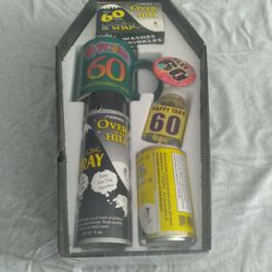 60"over the hill Gift Set