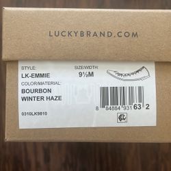 Lucky Brand Luggage Color 9.5 9 1/2 Women Shoes New