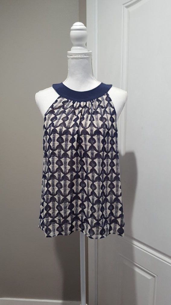Tory Burch halter top blouse size 4