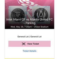 Inter Miami Vs Atlanta United Fc parking 