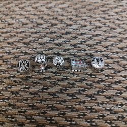 STERLING SILVER HARRY POTTER CHARMS. $10 EACH.  NEW. PICKUP ONLY