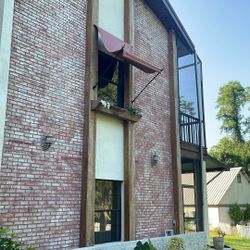 Mediterranean awning with spears
