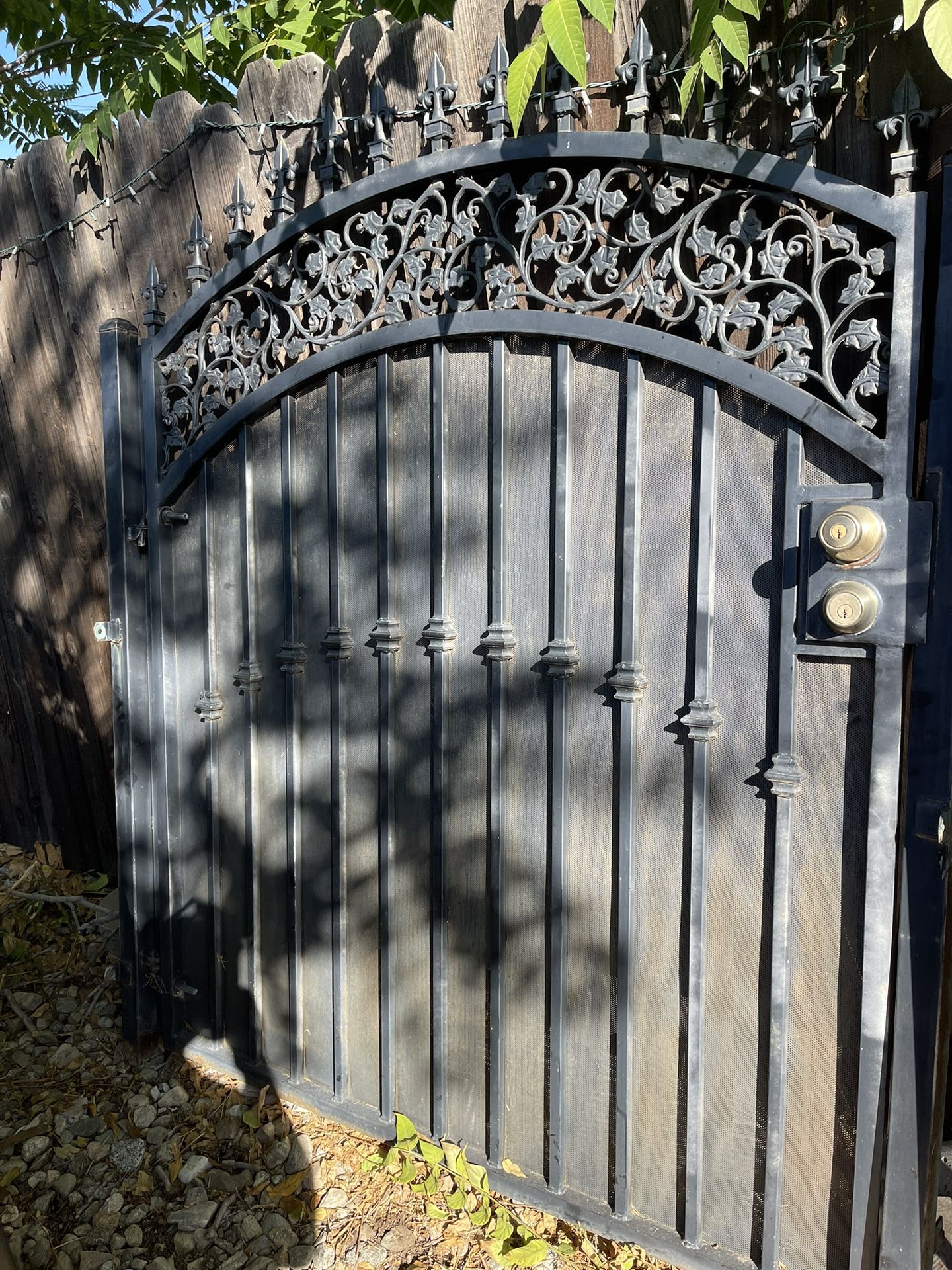 Iron Gate / Wrought Iron Small Gate $500