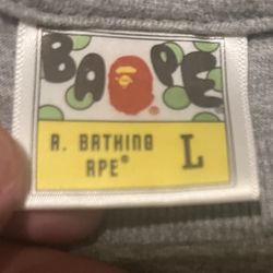 bape large T shirt