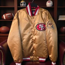 (NWT) Vintage 49ers Bombers Jacket