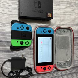 Like New Nintendo Switch V2 Bundle