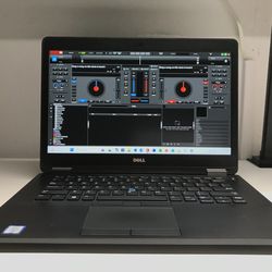 *Dell Latitude E7470 Laptop w/ Virtual DJ Pro 8* *Windows 11 Pro Full Activated  ** Price $ 190