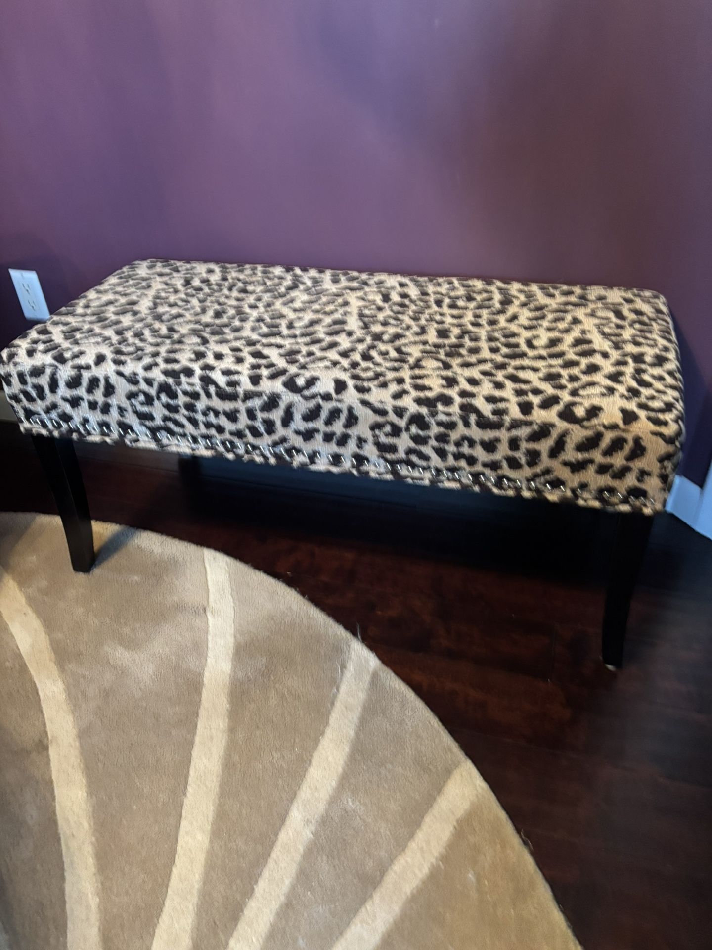 upholstered bench