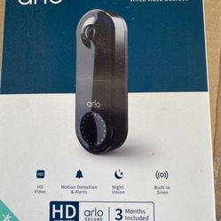 Arlo Essential Wired Video Doorbell